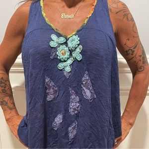 Free People Boho Tank Top - size Small